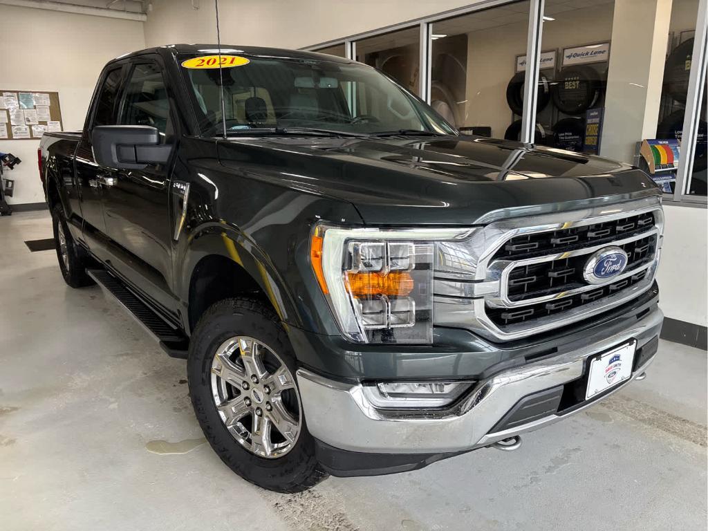 used 2021 Ford F-150 car, priced at $38,452