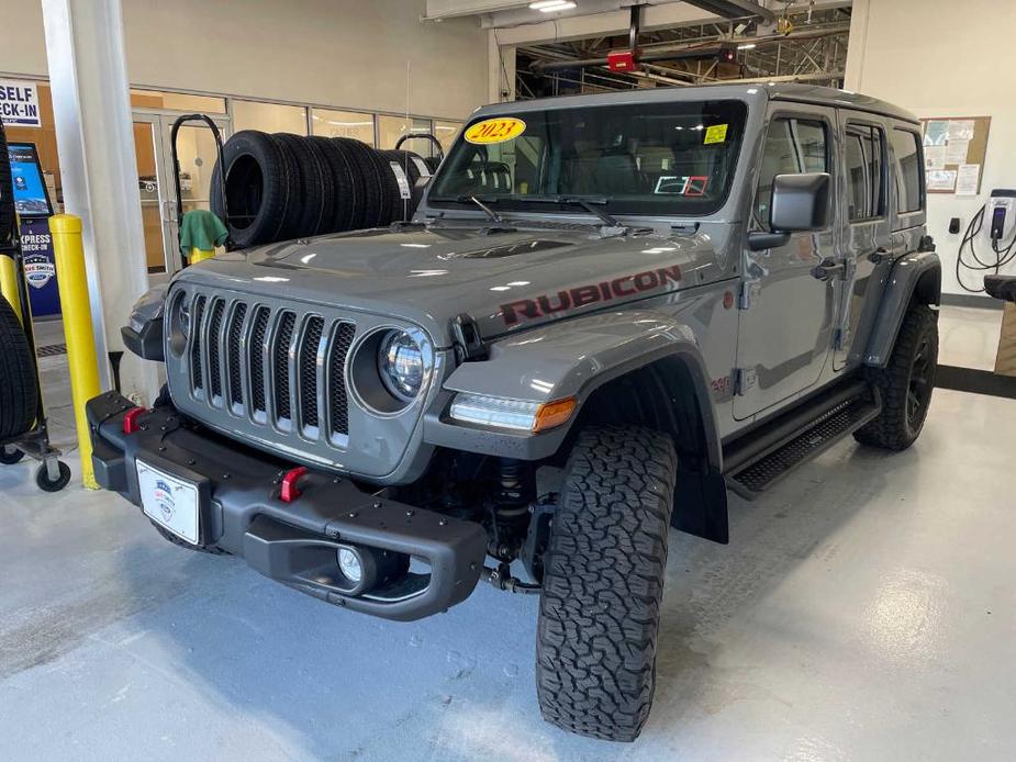 used 2023 Jeep Wrangler car, priced at $42,387