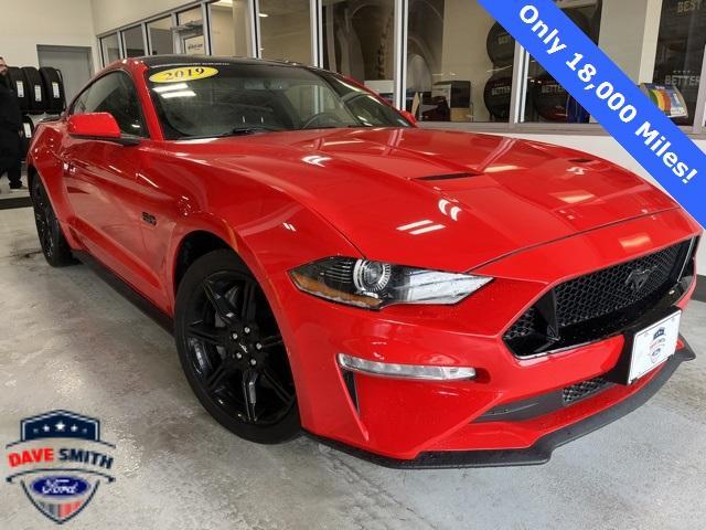 used 2019 Ford Mustang car, priced at $36,366