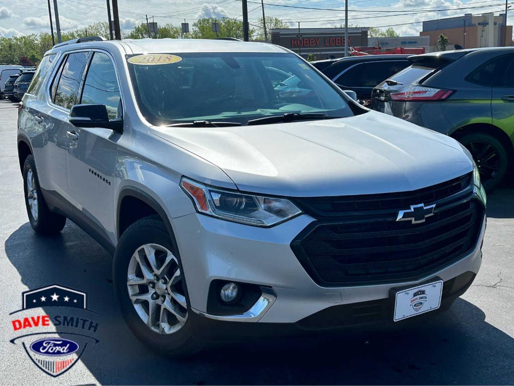 used 2018 Chevrolet Traverse car, priced at $19,955
