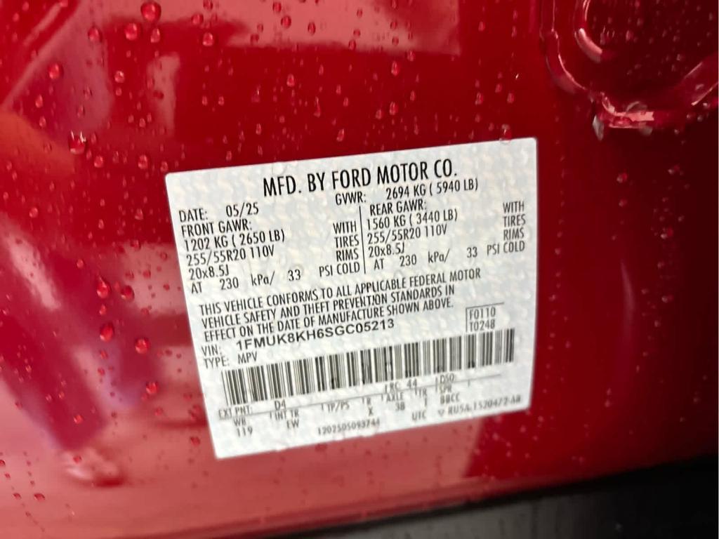 new 2025 Ford Explorer car, priced at $45,594