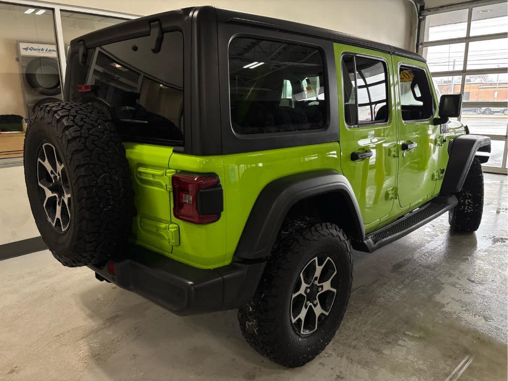 used 2021 Jeep Wrangler Unlimited car, priced at $28,913