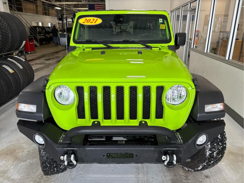 used 2021 Jeep Wrangler Unlimited car, priced at $28,913