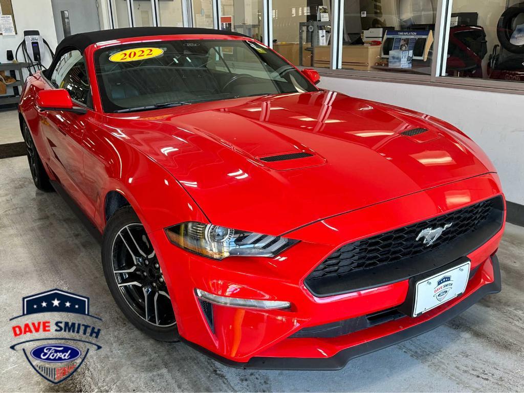 used 2022 Ford Mustang car, priced at $24,553