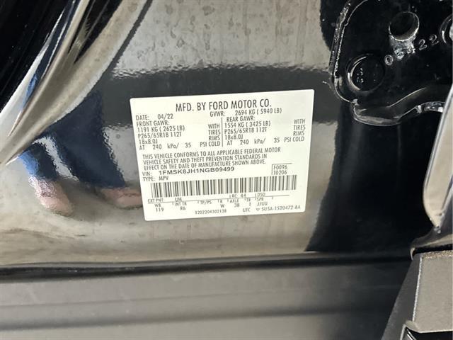 used 2022 Ford Explorer car, priced at $31,964