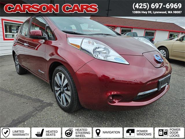 used 2017 Nissan Leaf car, priced at $7,995