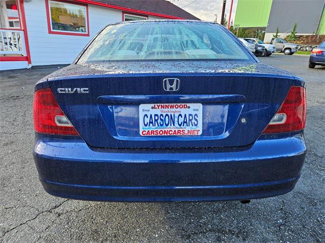 used 2002 Honda Civic car, priced at $5,995