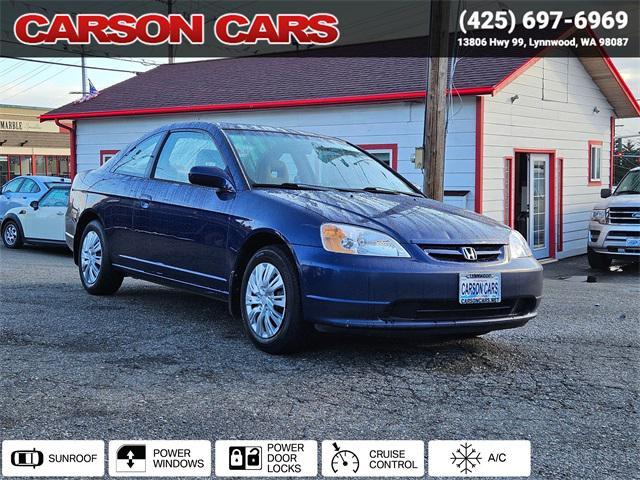 used 2002 Honda Civic car, priced at $5,995
