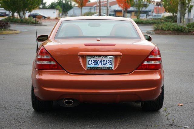 used 2001 Mercedes-Benz SLK-Class car, priced at $7,995