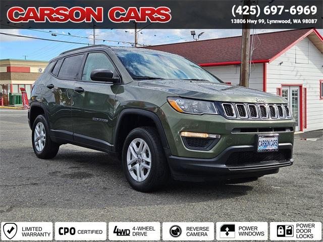 used 2018 Jeep Compass car, priced at $10,995