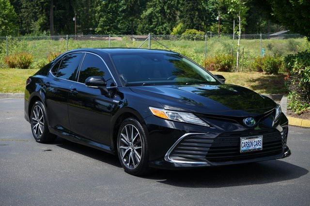 used 2021 Toyota Camry Hybrid car, priced at $29,995