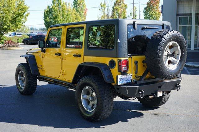 used 2011 Jeep Wrangler Unlimited car, priced at $15,995