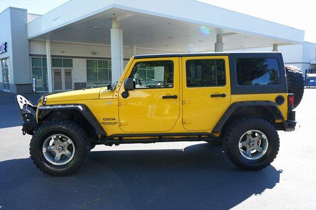 used 2011 Jeep Wrangler Unlimited car, priced at $15,995