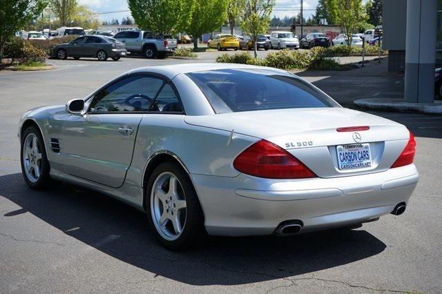 used 2003 Mercedes-Benz SL-Class car, priced at $10,377