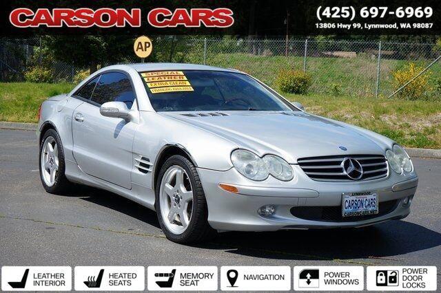 used 2003 Mercedes-Benz SL-Class car, priced at $10,377