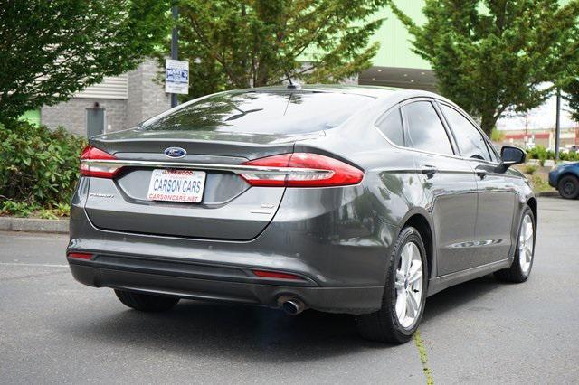 used 2018 Ford Fusion car, priced at $13,495