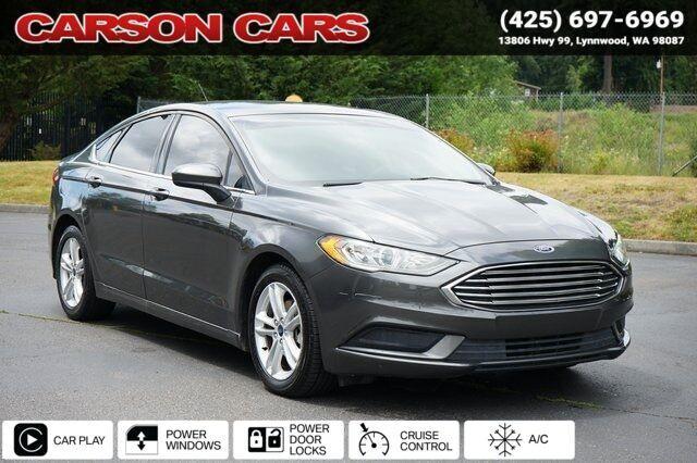 used 2018 Ford Fusion car, priced at $13,495