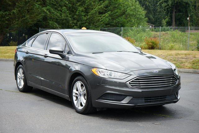 used 2018 Ford Fusion car, priced at $13,495