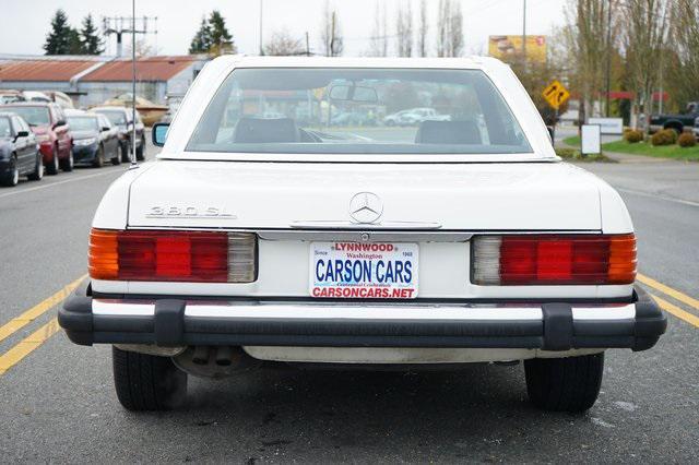 used 1981 Mercedes-Benz 380SL car, priced at $7,995