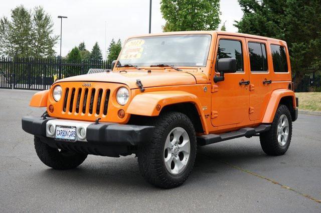 used 2013 Jeep Wrangler Unlimited car, priced at $14,995