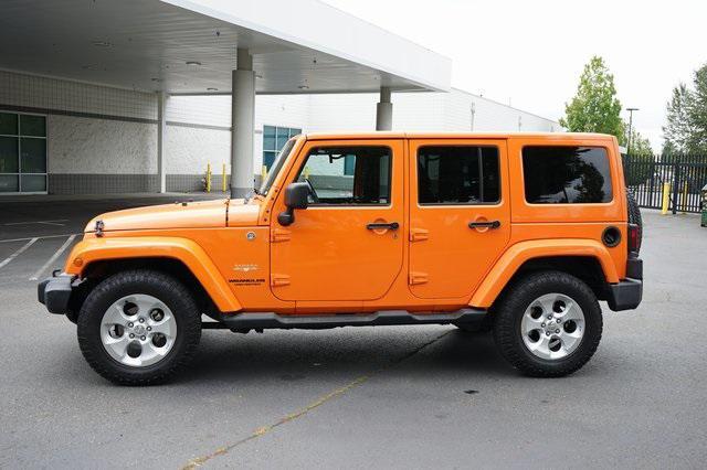 used 2013 Jeep Wrangler Unlimited car, priced at $14,995