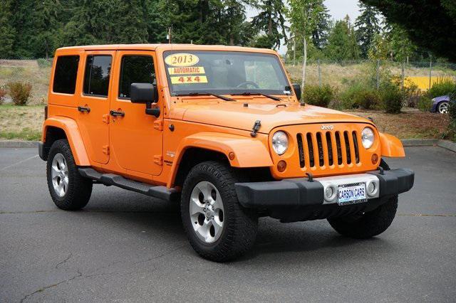 used 2013 Jeep Wrangler Unlimited car, priced at $14,995