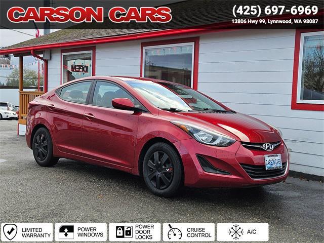 used 2016 Hyundai Elantra car, priced at $7,995