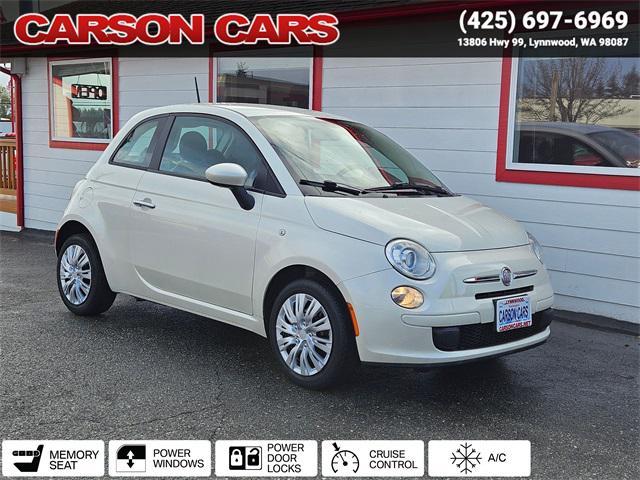 used 2012 FIAT 500 car, priced at $7,995