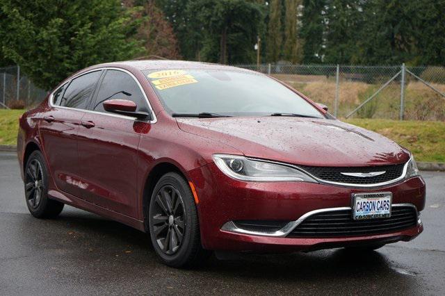 used 2016 Chrysler 200 car, priced at $11,995