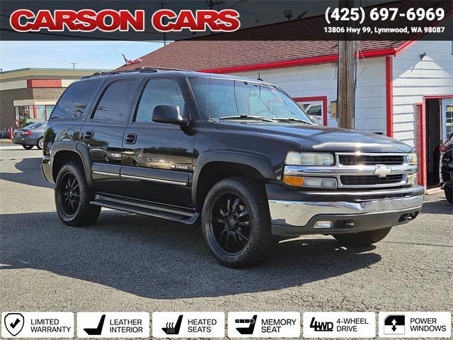 used 2002 Chevrolet Tahoe car, priced at $5,995