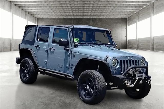 used 2015 Jeep Wrangler Unlimited car, priced at $18,799