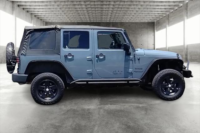 used 2015 Jeep Wrangler Unlimited car, priced at $18,799