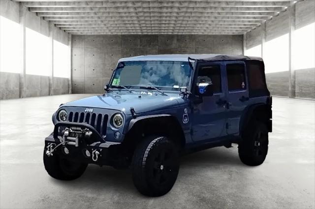 used 2015 Jeep Wrangler Unlimited car, priced at $18,799