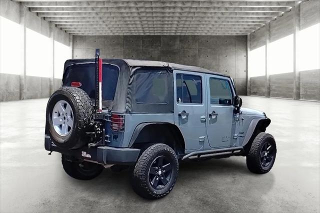 used 2015 Jeep Wrangler Unlimited car, priced at $18,799