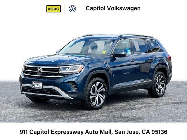 used 2021 Volkswagen Atlas car, priced at $33,997