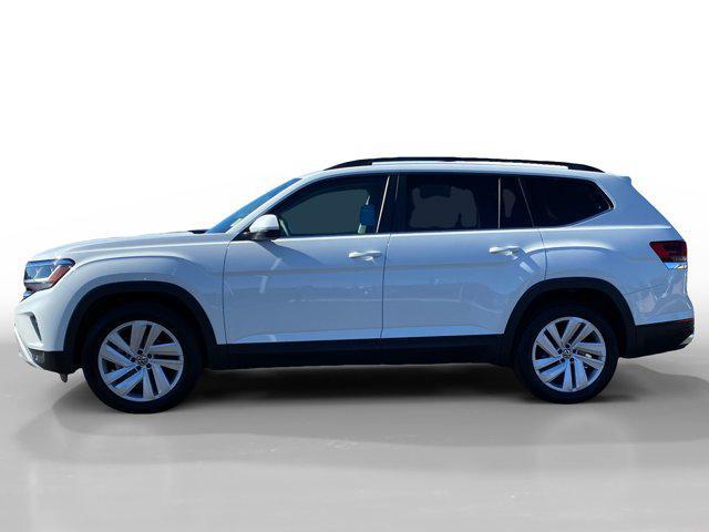 used 2021 Volkswagen Atlas car, priced at $27,400