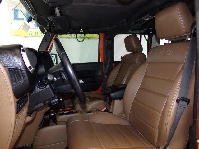 used 2011 Jeep Wrangler Unlimited car, priced at $12,991
