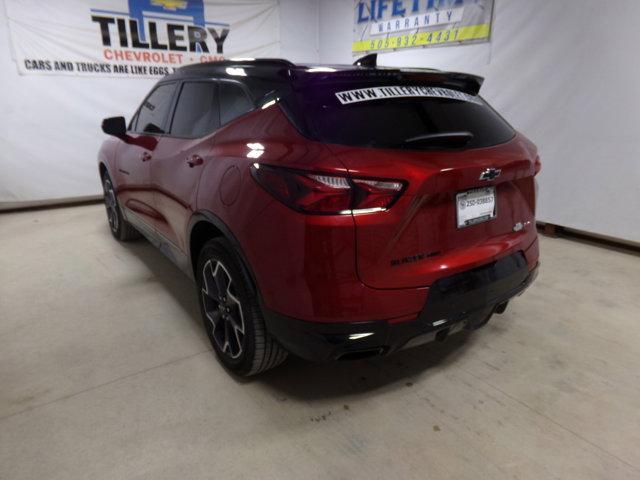 used 2022 Chevrolet Blazer car, priced at $32,895