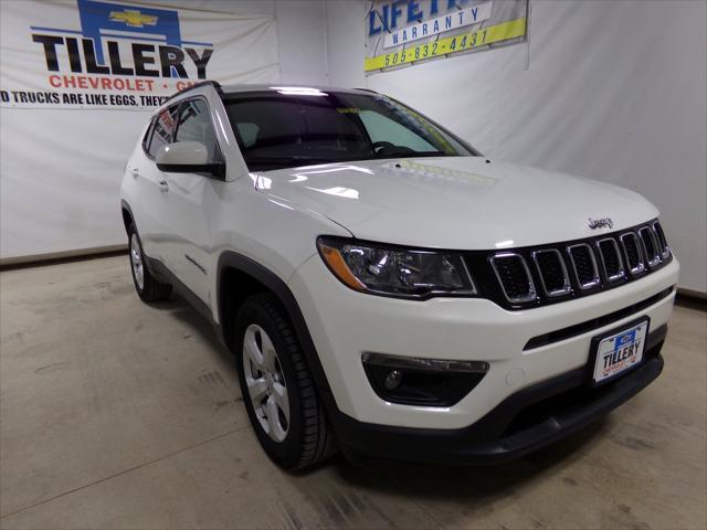 used 2021 Jeep Compass car, priced at $21,455