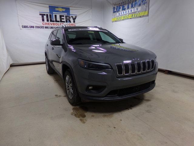 used 2021 Jeep Cherokee car, priced at $18,693