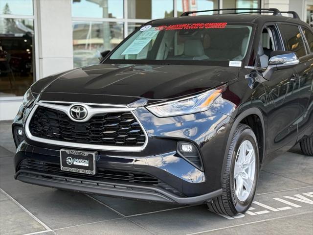 used 2021 Toyota Highlander car, priced at $25,950