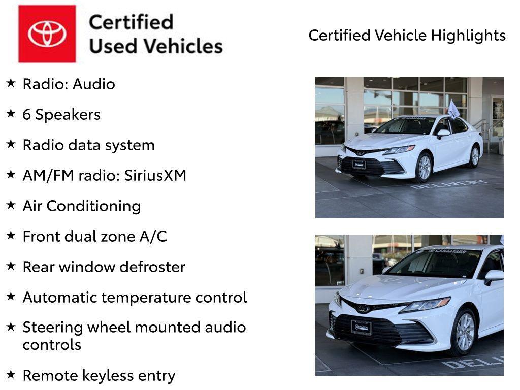 used 2024 Toyota Camry car, priced at $25,288