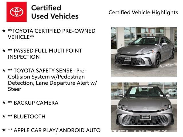 used 2025 Toyota Camry car, priced at $29,474