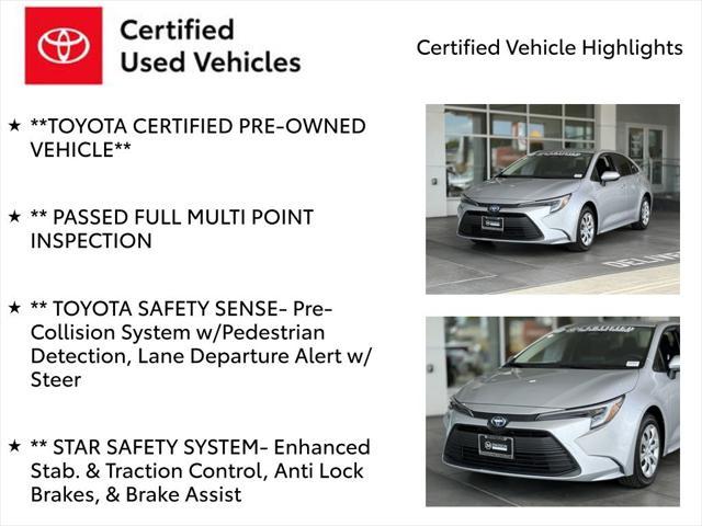 used 2023 Toyota Corolla Hybrid car, priced at $23,998