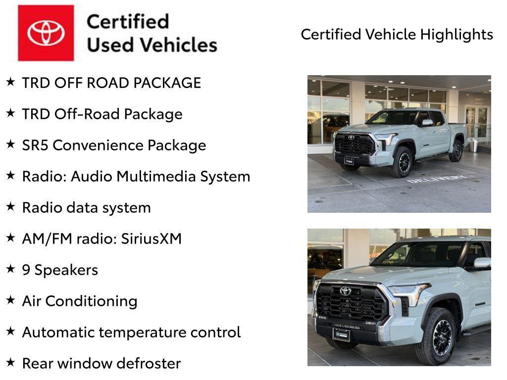 used 2025 Toyota Tundra car, priced at $49,705
