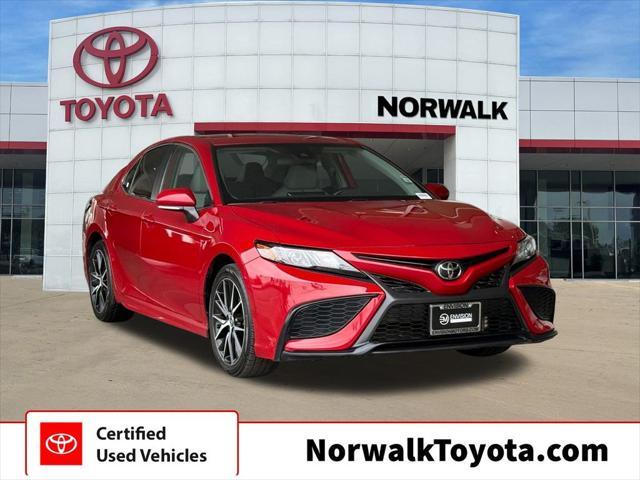 used 2022 Toyota Camry car, priced at $23,593