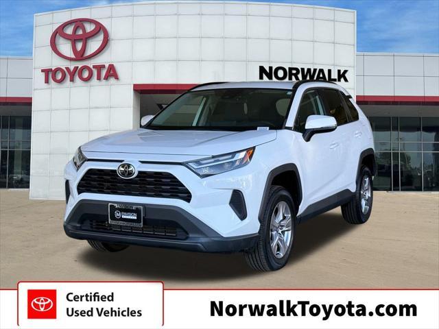 used 2022 Toyota RAV4 car, priced at $31,436