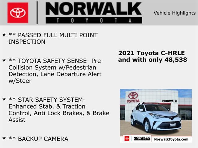 used 2021 Toyota C-HR car, priced at $20,990