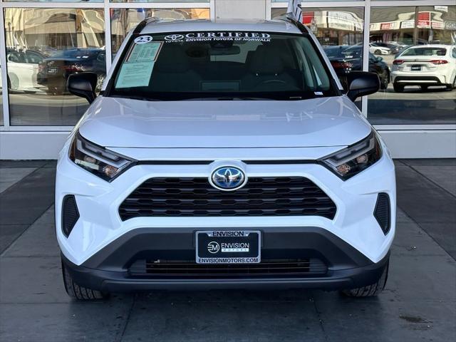 used 2023 Toyota RAV4 Hybrid car, priced at $32,898