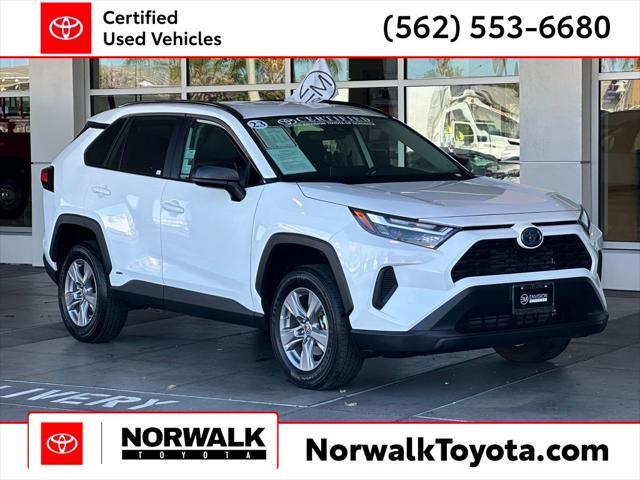 used 2023 Toyota RAV4 Hybrid car, priced at $33,995